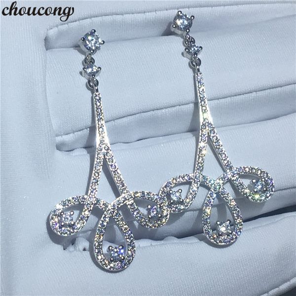 choucong fashion drop earring pave setting 5a zircon 925 sterling silver engagement wedding dangle earrings for women jewelry
choucong fashion drop earring pave setting 5a zircon 925 sterling silver engagement wedding dangle earrings for women jewelry