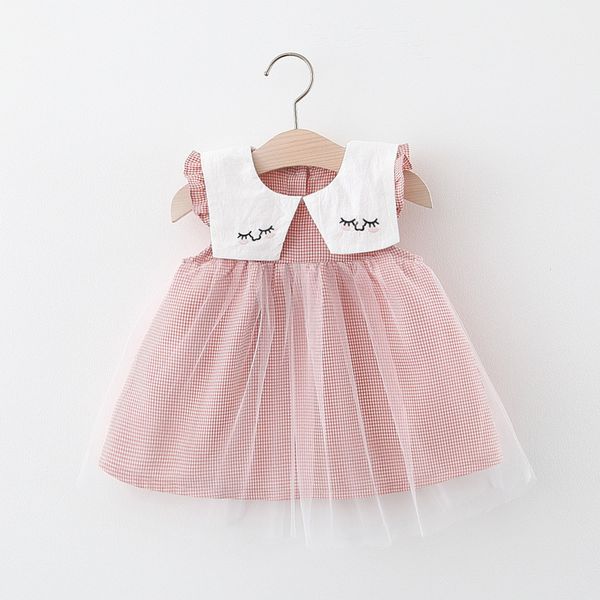 girls dress 2020 girl clothes summer style plaid cute little cartoon dress smile printed kids dresses, White
girls dress 2020 girl clothes summer style plaid cute little cartoon dress smile printed kids dresses, White