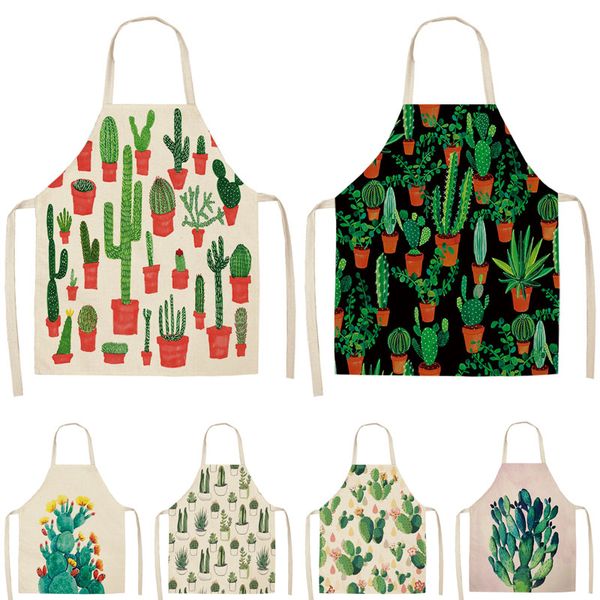 1pcs cactus pattern kitchen apron for woman sleeveless cotton linen aprons home cooking baking bibs cleaning tools 53*65cm p1013
1pcs cactus pattern kitchen apron for woman sleeveless cotton linen aprons home cooking baking bibs cleaning tools 53*65cm p1013