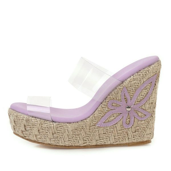 wedge heels beach slippers women summer casual fashion transparent slides women slippers platform mules shoes large size, Black
wedge heels beach slippers women summer casual fashion transparent slides women slippers platform mules shoes large size, Black