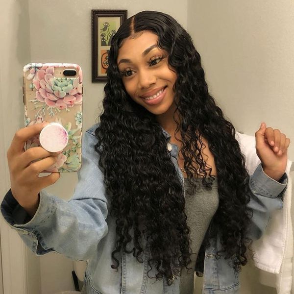 malaysian deep wave wig curly lace front wig with baby hair 130% density pre plucked human hair wig, Black;brown
malaysian deep wave wig curly lace front wig with baby hair 130% density pre plucked human hair wig, Black;brown