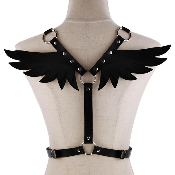 diezi punk black pu leather necklace harness chains body chain bondage goth party bodychain fashion jewelry accessories, Silver
diezi punk black pu leather necklace harness chains body chain bondage goth party bodychain fashion jewelry accessories, Silver