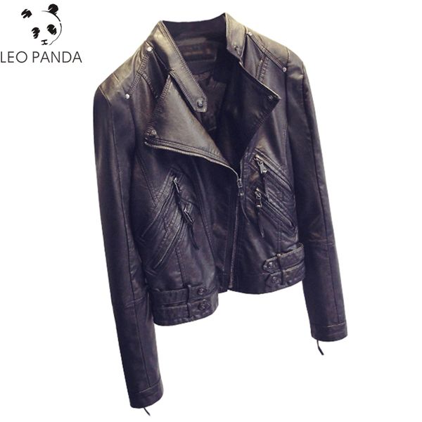 2019 winter autumn casual long sleeve women soft pu leather jacket outerwear female slim faux leather coat ladies jacket s, Black
2019 winter autumn casual long sleeve women soft pu leather jacket outerwear female slim faux leather coat ladies jacket s, Black