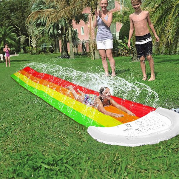 4.8m giant rainbow surf 'n water slide fun lawn water slides pools for kids pool bounce house outdoor children pool & accessorie
4.8m giant rainbow surf 'n water slide fun lawn water slides pools for kids pool bounce house outdoor children pool & accessorie