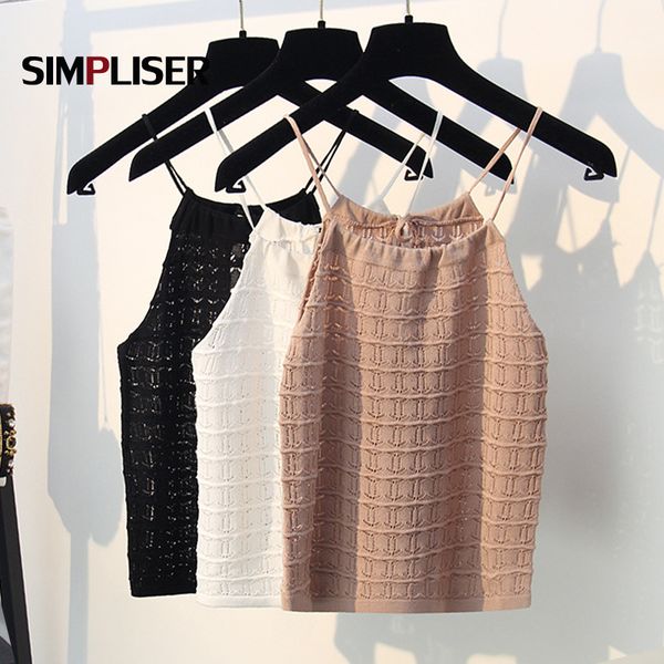 sleeveless women knitting tank ladies knitted hollow out vest 2019 summer sweaters pullovers female black white khaki, White;black
sleeveless women knitting tank ladies knitted hollow out vest 2019 summer sweaters pullovers female black white khaki, White;black