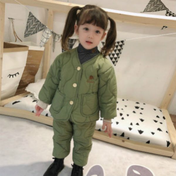 kids designer sets children brand solid color cotton clothing two piece set fashion + pants boys girls warm clothes 2020 winter warm, White
kids designer sets children brand solid color cotton clothing two piece set fashion + pants boys girls warm clothes 2020 winter warm, White