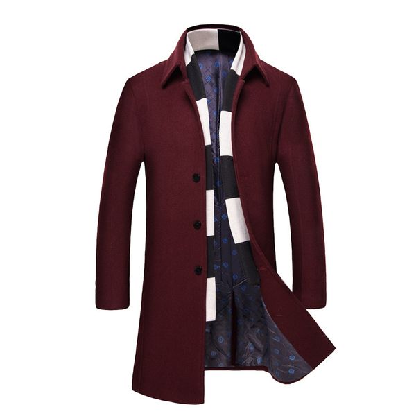 new fashion 2020 pea coat long slim thick wool jackets men overcoat abrigo lana hombre outwear plus size m-4xl lx793, Black
new fashion 2020 pea coat long slim thick wool jackets men overcoat abrigo lana hombre outwear plus size m-4xl lx793, Black