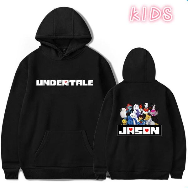 child hoodies undertale sweatshirt funny hooded boy/girl hoodies undertale print soft cotton black kids coats
child hoodies undertale sweatshirt funny hooded boy/girl hoodies undertale print soft cotton black kids coats
