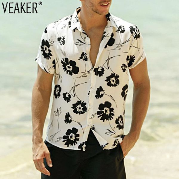 men's casual shirts 2021 summer floral printed shirt hawaiian beach male flower short sleeves -3xl, White;black
men's casual shirts 2021 summer floral printed shirt hawaiian beach male flower short sleeves -3xl, White;black