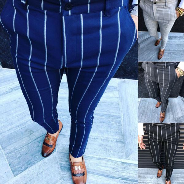 new style men pants stripe skinny trousers slim fit skinny pants pencil business with pocket pencil fashion 2019, Black
new style men pants stripe skinny trousers slim fit skinny pants pencil business with pocket pencil fashion 2019, Black