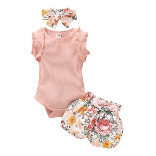baby girls summer casual breathable round collar sleeveless romper + floral printing shorts + bow headwear 3pc set 0-24m, White
baby girls summer casual breathable round collar sleeveless romper + floral printing shorts + bow headwear 3pc set 0-24m, White