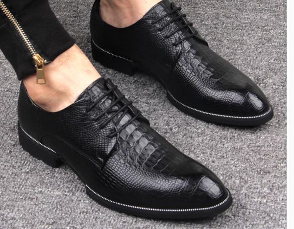 2019 men's shoes in spring and autumn with new style low heel pointed end @w113, Black
2019 men's shoes in spring and autumn with new style low heel pointed end @w113, Black