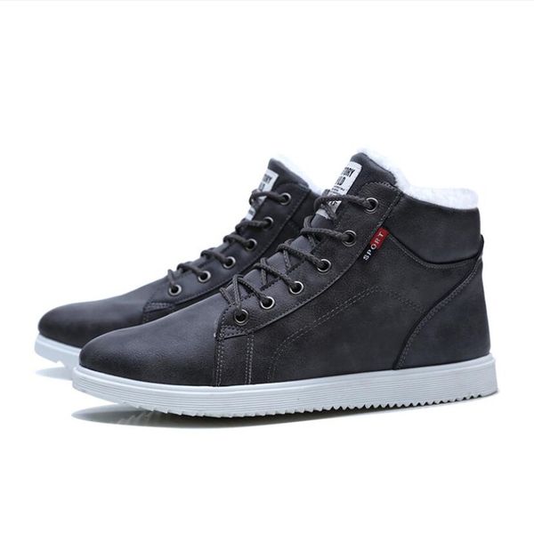 winter men's boots winter new men's casual high to help cotton shoes tide shoes men's waterproof non-slip warm snow boots, Black
winter men's boots winter new men's casual high to help cotton shoes tide shoes men's waterproof non-slip warm snow boots, Black