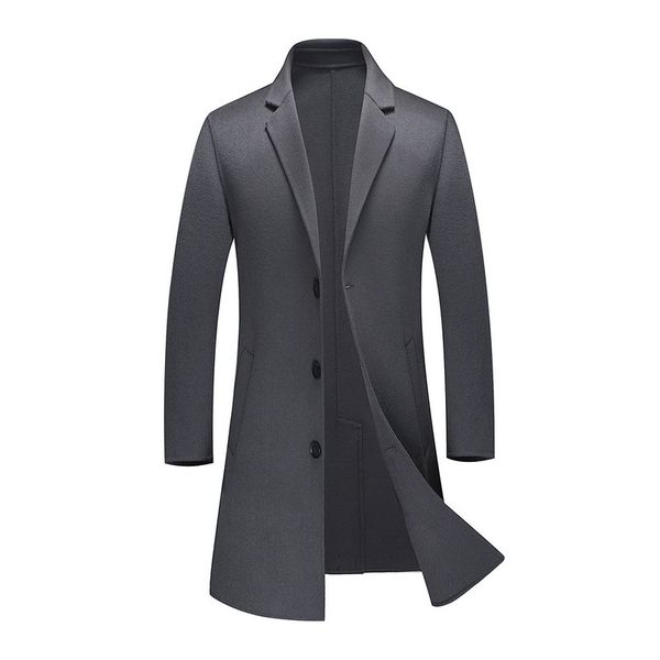 new luxury autumn winter men windbreaker suit double woollen 70%wool coats casual thick single breasted size m-3xl, Black
new luxury autumn winter men windbreaker suit double woollen 70%wool coats casual thick single breasted size m-3xl, Black