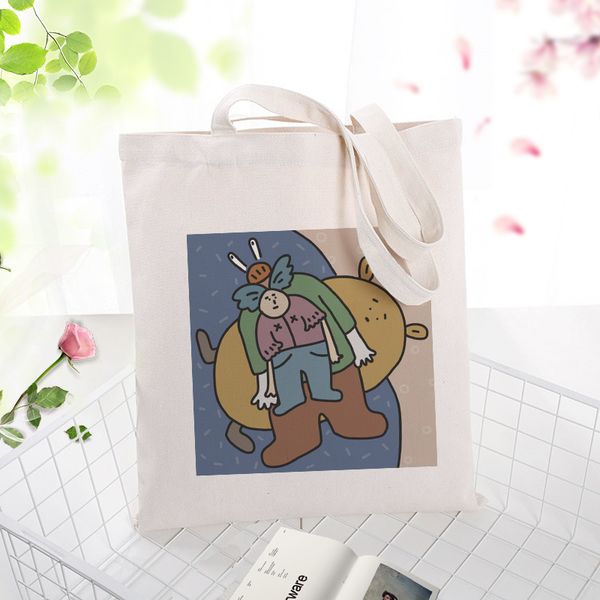 funny illustrations canvas tote bag handbag shopping bag custom print text diy daily use eco ecologicas reusable recycle
funny illustrations canvas tote bag handbag shopping bag custom print text diy daily use eco ecologicas reusable recycle