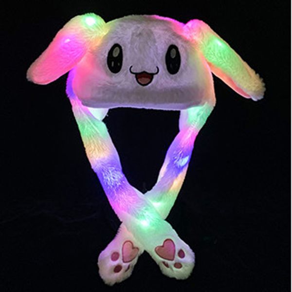funny hat women men kids lighting hat ears plush ears can move cap children shine winter warm party hatczapka zimowa
funny hat women men kids lighting hat ears plush ears can move cap children shine winter warm party hatczapka zimowa