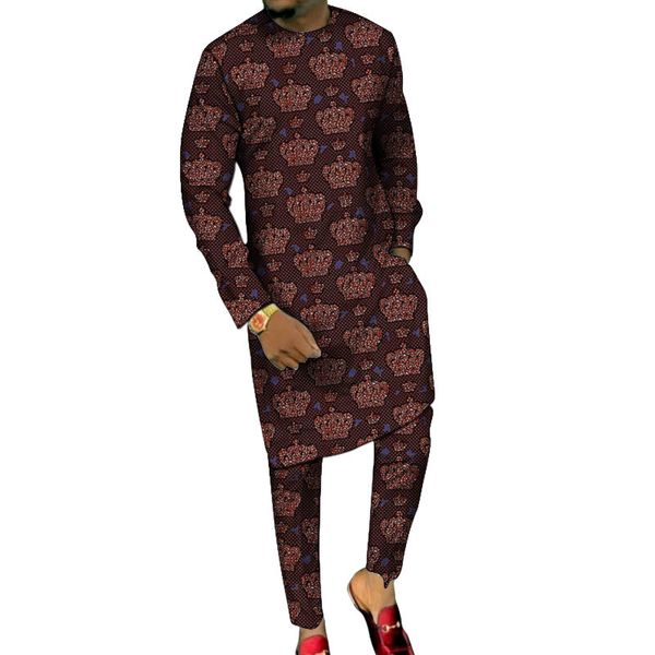 dashiki print long shirts with trousers custom made pant sets fashion male groom suits plus size african party clothes, Gray
dashiki print long shirts with trousers custom made pant sets fashion male groom suits plus size african party clothes, Gray