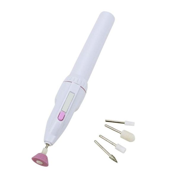 1 set nail art tips electric drill file manicure grooming nail polishing machine white pen shape manicure pedicure grooming tool, Silver
1 set nail art tips electric drill file manicure grooming nail polishing machine white pen shape manicure pedicure grooming tool, Silver