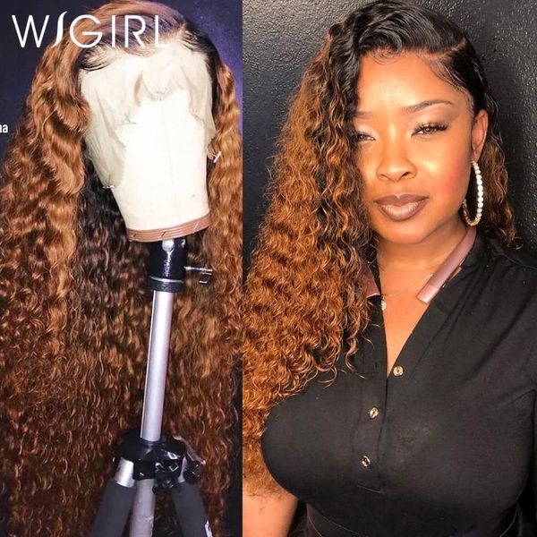 wigirl ombre water curly remy lace front human hair wigs highlight colored brown 4/27 frontal wig pre plucked, Black;brown
wigirl ombre water curly remy lace front human hair wigs highlight colored brown 4/27 frontal wig pre plucked, Black;brown