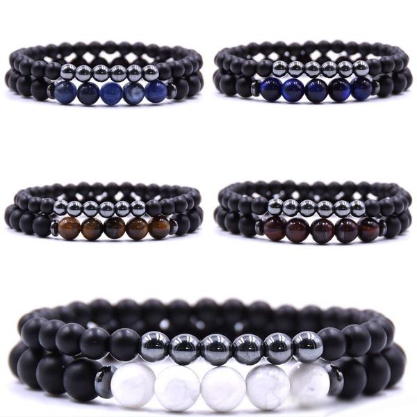 2pcs/set natural stone bracelets 8mm tiger eye elastic energy stone couple charms bracelet women men fashion jewelry gift 5 styles, Golden;silver
2pcs/set natural stone bracelets 8mm tiger eye elastic energy stone couple charms bracelet women men fashion jewelry gift 5 styles, Golden;silver