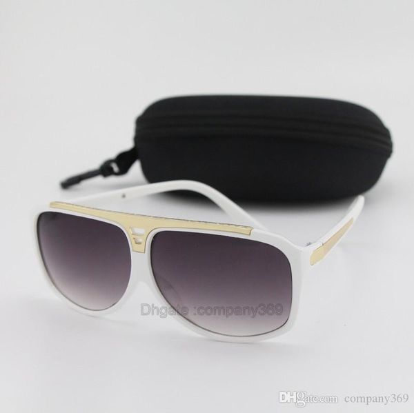 1pcs wholesale price brand designer sunglasses men women white frame sport fishing driving glasses with cases and box, White;black
1pcs wholesale price brand designer sunglasses men women white frame sport fishing driving glasses with cases and box, White;black