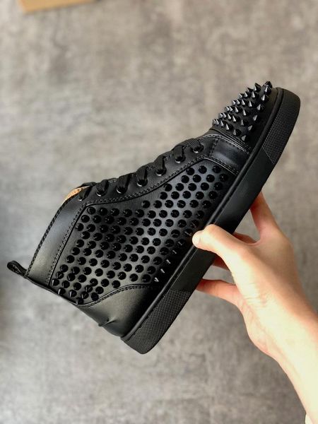 ship with box drop ship new 2019 high model sharp studs cnvas shoes3 clean and dirty model shoeas for lovers of all size 35-46 eur, Black
ship with box drop ship new 2019 high model sharp studs cnvas shoes3 clean and dirty model shoeas for lovers of all size 35-46 eur, Black