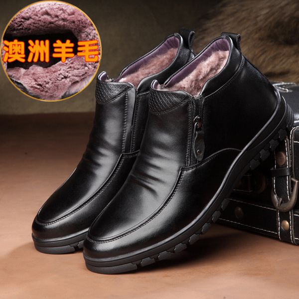 genuine leather men boots winter ankle boots fashion footwear shoes men business casual high shoes zapatos de hombre785, Black
genuine leather men boots winter ankle boots fashion footwear shoes men business casual high shoes zapatos de hombre785, Black