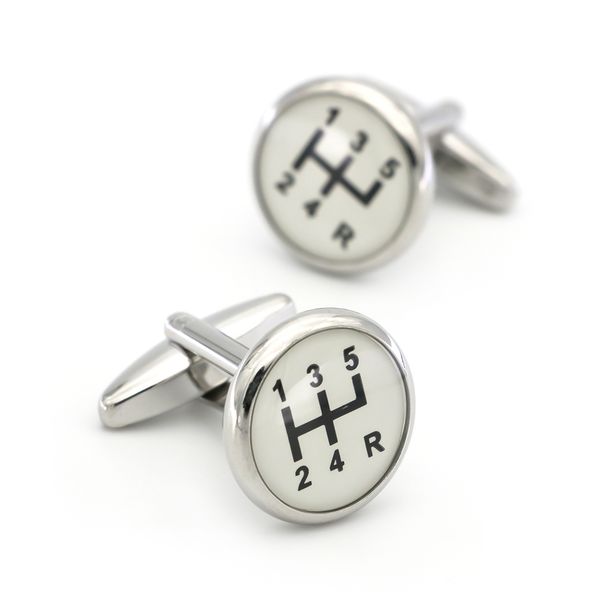 car design gear cufflinks quality brass material black color cuff links wholesale&retail, Silver;golden
car design gear cufflinks quality brass material black color cuff links wholesale&retail, Silver;golden