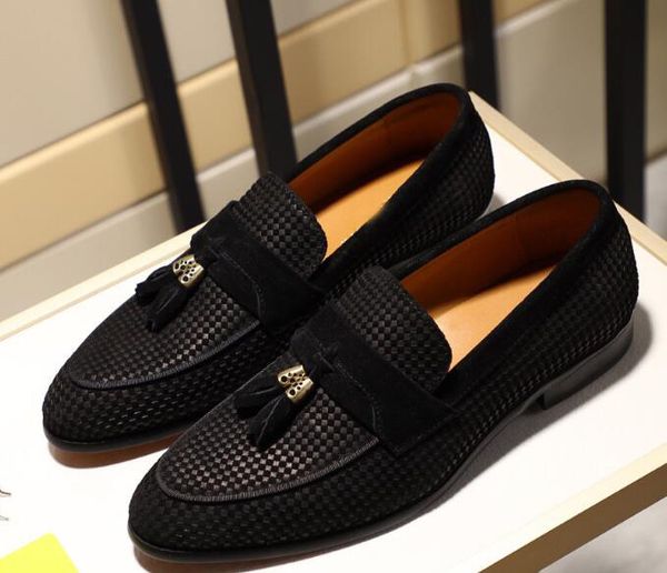 2019 louise mens gentleman oxfords grid drive casual business leather party luxury new shoes footwear size 38-44, Black
2019 louise mens gentleman oxfords grid drive casual business leather party luxury new shoes footwear size 38-44, Black