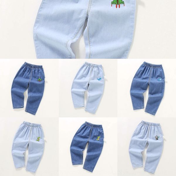 children's pure cotton and anti mosquito pants jeans soft denim anti-mosquito pants boys' baby's thin casual straight loose j, Blue
children's pure cotton and anti mosquito pants jeans soft denim anti-mosquito pants boys' baby's thin casual straight loose j, Blue
