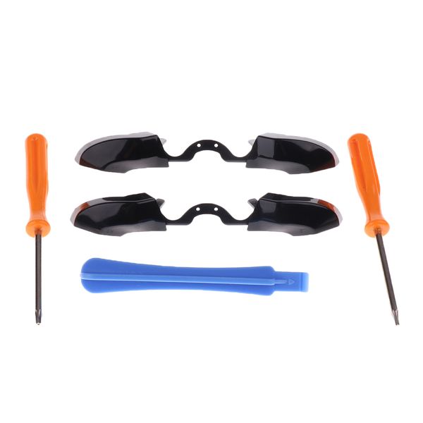 2pack replacement black lb rb triggers bumpers button + t8/t6 screwdriver tool + plastic crowbar for microsoft xbox one elite controller
2pack replacement black lb rb triggers bumpers button + t8/t6 screwdriver tool + plastic crowbar for microsoft xbox one elite controller