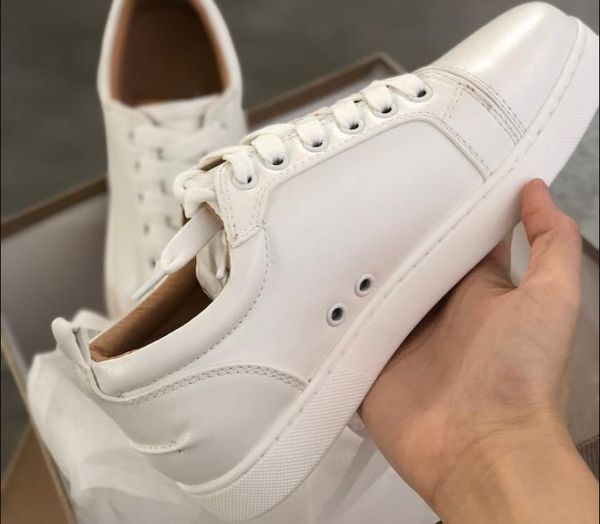 new athletic shoe fashion low-help flat casual shoes lace-up womens genuine leather walking shoes red sole shoes mens black white sneakers
new athletic shoe fashion low-help flat casual shoes lace-up womens genuine leather walking shoes red sole shoes mens black white sneakers