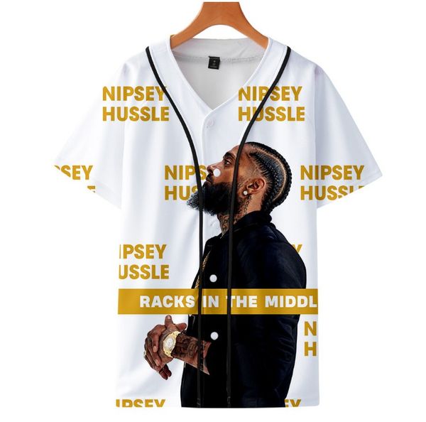 nipsey hussle 3d printed baseball t-shirts women men fashion summer short sleeve tshirts hip hop streetwear tshirt, White;black
nipsey hussle 3d printed baseball t-shirts women men fashion summer short sleeve tshirts hip hop streetwear tshirt, White;black