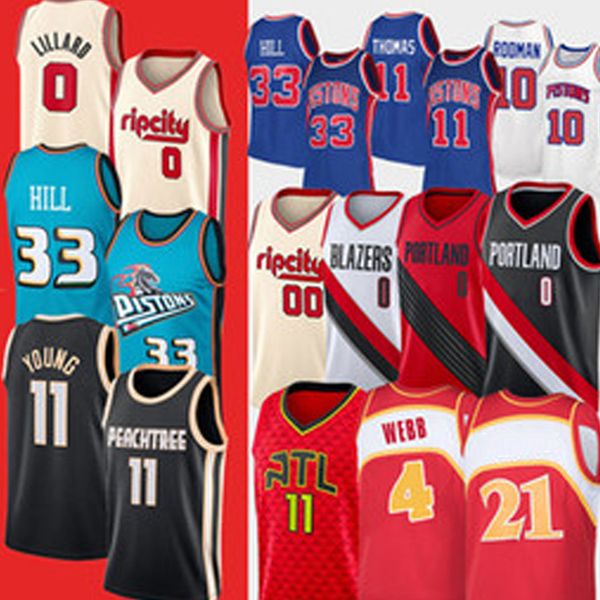 ncaa 33 grant 11 isiah 10 dennis thomas rodman hill damian carmelo lillard jersey trae spud young webb basketball jerseys, Black;red
ncaa 33 grant 11 isiah 10 dennis thomas rodman hill damian carmelo lillard jersey trae spud young webb basketball jerseys, Black;red