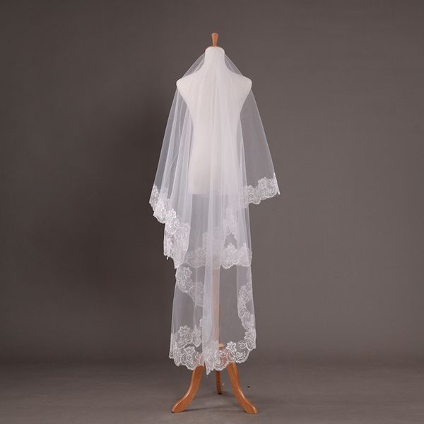bridal veils 1.5x1.1m wedding veil simple bride lace long wedding white lace headdress without comb, Black
bridal veils 1.5x1.1m wedding veil simple bride lace long wedding white lace headdress without comb, Black
