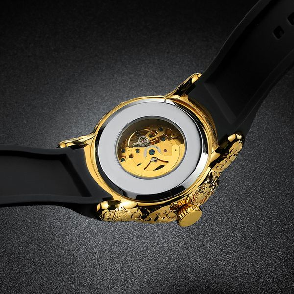 mechanical watch men fashion watches waterproof 3d dragon sculpture men watches relogio masculino big size watch for men wristwatch clock, Slivery;brown
mechanical watch men fashion watches waterproof 3d dragon sculpture men watches relogio masculino big size watch for men wristwatch clock, Slivery;brown