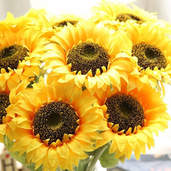 67cm sunflower artificial flower branch silk daisy fake flowers home garden wedding party office decoration flores artificiais
67cm sunflower artificial flower branch silk daisy fake flowers home garden wedding party office decoration flores artificiais