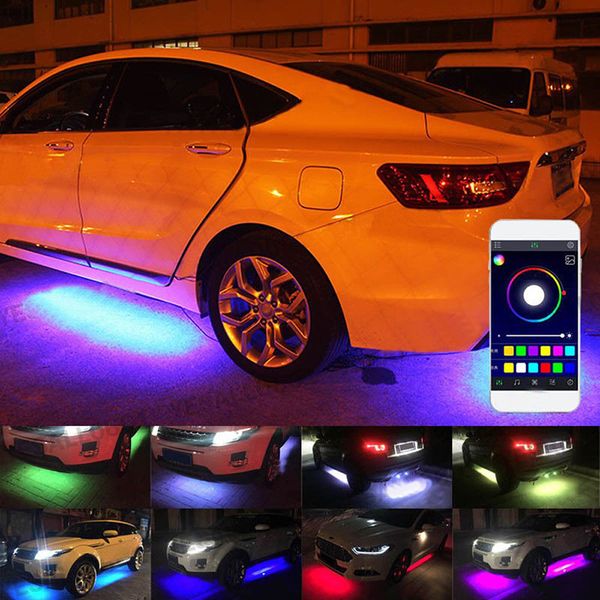 4pcs car rgb led strip light under led strip lights 7 colors tube underbody system neon chassis light kit with remote for cruze
4pcs car rgb led strip light under led strip lights 7 colors tube underbody system neon chassis light kit with remote for cruze