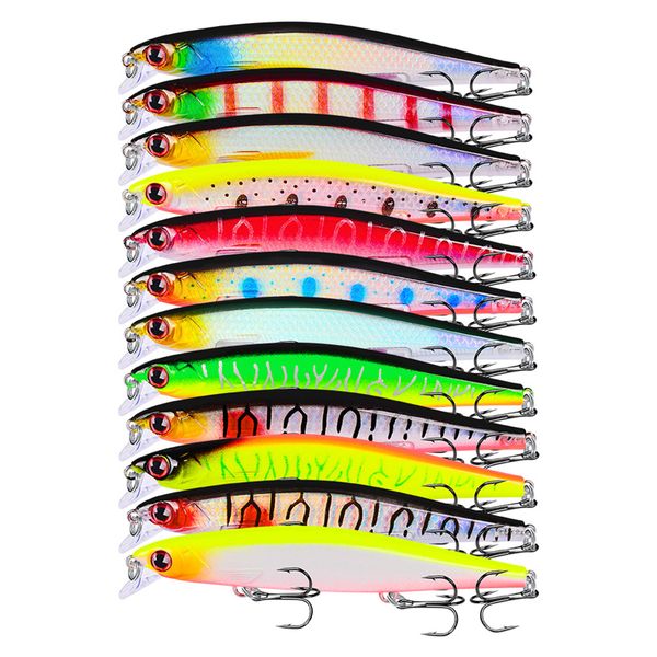 new shallow diving pencil jerkbaits minnow fishing lure 10colors 13g 11cm vivid realistic artificial flash laser bait with 3 hooks
new shallow diving pencil jerkbaits minnow fishing lure 10colors 13g 11cm vivid realistic artificial flash laser bait with 3 hooks