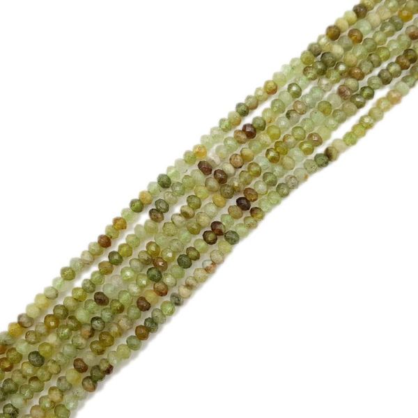 lii ji natural stone green garnet approx 3x4mm flat round faceted beads diy jewelry making approx 39cm
lii ji natural stone green garnet approx 3x4mm flat round faceted beads diy jewelry making approx 39cm