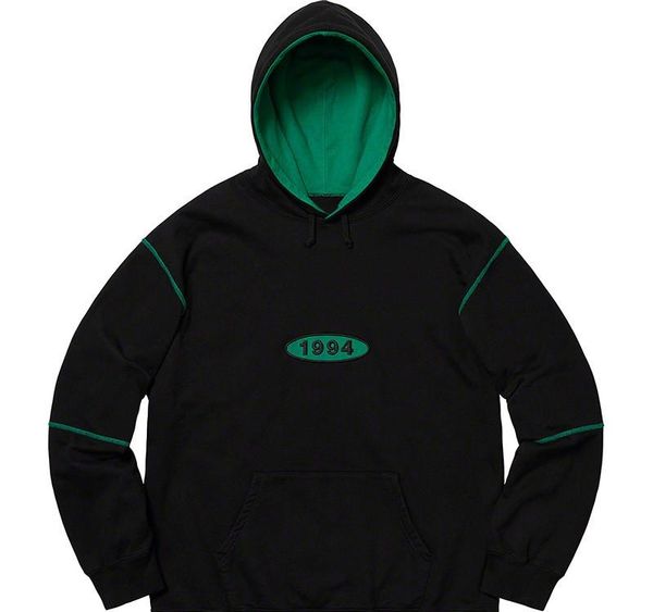 19aw spread logo mens designer hoodies sweatshirt 1994 men women designer hoodie couple street wear pullover hoodies size s-x25, Black
19aw spread logo mens designer hoodies sweatshirt 1994 men women designer hoodie couple street wear pullover hoodies size s-x25, Black