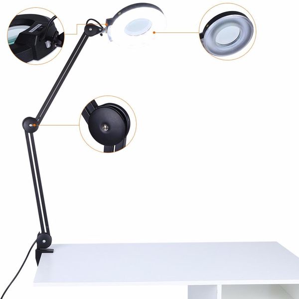 5x nail art magnifier led light desk magnifier lamp illuminated magnifying desknail tattoo cosmetic makeup lamp with clamp, Silver
5x nail art magnifier led light desk magnifier lamp illuminated magnifying desknail tattoo cosmetic makeup lamp with clamp, Silver
