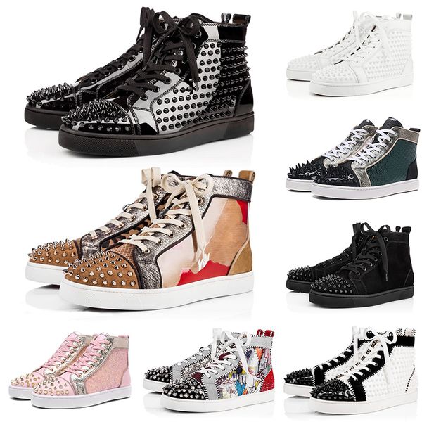 new arrivals 2020 red bottoms casual sneakeres brand luxury designer shoes triple black white red bottom spike platform trainers size 12
new arrivals 2020 red bottoms casual sneakeres brand luxury designer shoes triple black white red bottom spike platform trainers size 12