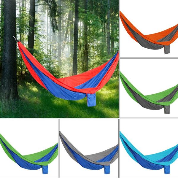 double person nylon camping hammock outdoor travel camping sleeping swing hanging bed tent mosquito net sunshade coating pergola
double person nylon camping hammock outdoor travel camping sleeping swing hanging bed tent mosquito net sunshade coating pergola