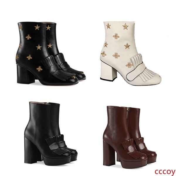 luxury women leather platform ankle boot designer shoes channels vintage loafers with fold over fringe embroidered real leather ankle boots
luxury women leather platform ankle boot designer shoes channels vintage loafers with fold over fringe embroidered real leather ankle boots