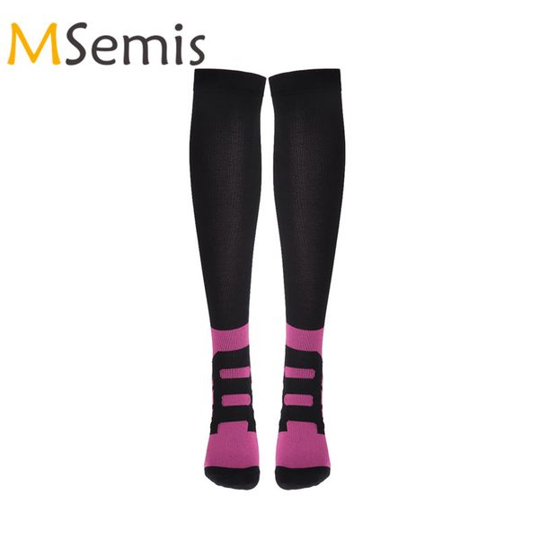 3 pairs mixed color men &women sport compression gymnastics socks calf knee high long graduated pressure stockings, Black
3 pairs mixed color men &women sport compression gymnastics socks calf knee high long graduated pressure stockings, Black
