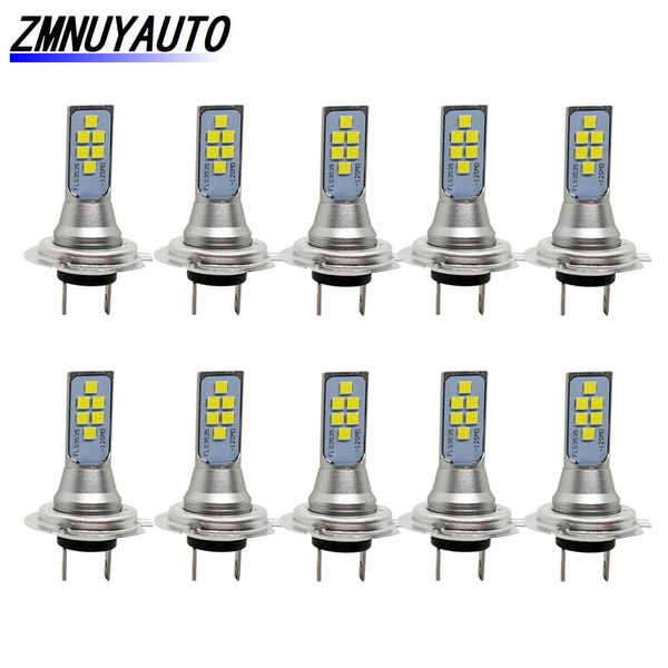10pcs h7 led lamp car fog light super bright white 6000k 1400lm auto driving day running lamp bulbs dc 12v 24v
10pcs h7 led lamp car fog light super bright white 6000k 1400lm auto driving day running lamp bulbs dc 12v 24v