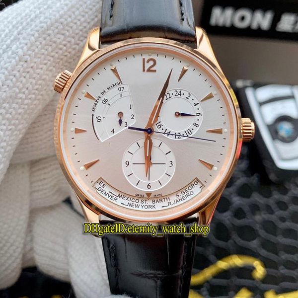 высокое качество master geographic 1422521 белый циферблат power reserve япония miyota автоматические мужские часы розовое золото чехол кожа, Slivery;brown
высокое качество master geographic 1422521 белый циферблат power reserve япония miyota автоматические мужские часы розовое золото чехол кожа, Slivery;brown
