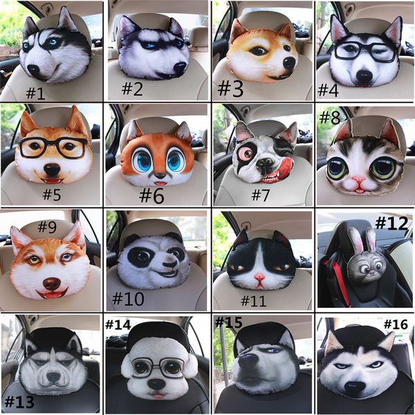 new cool lovely 3d printed animals face car headrest pillowcase neck auto safety headrest supplies without filling
new cool lovely 3d printed animals face car headrest pillowcase neck auto safety headrest supplies without filling