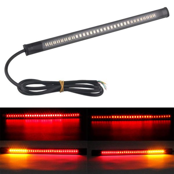 2pcs motorcycle flexible brake turn signal light strip license plate tail lights off-road waterproof motor brake lighting 48 led
2pcs motorcycle flexible brake turn signal light strip license plate tail lights off-road waterproof motor brake lighting 48 led